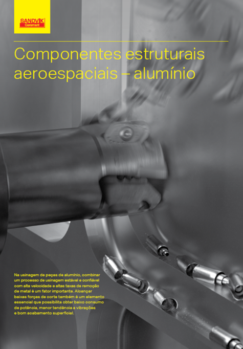 Componentes estruturais aeroespaciais – Alumínio